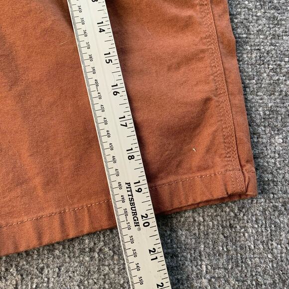 Ariat Shorts Mens 32 Brown Rebar M4 Relaxed Cargo Utility Workwear Stretch - Picture 8 of 16